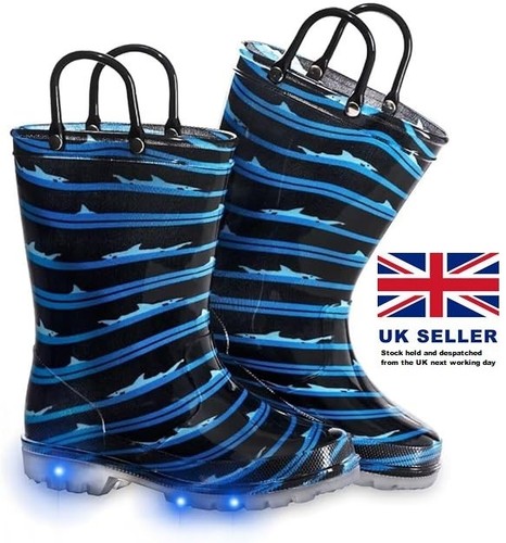 Kids light wellies unisex - light-up,