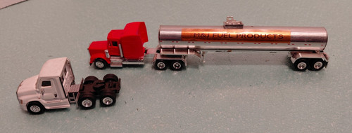 Silver fuel oil tanker - ho,