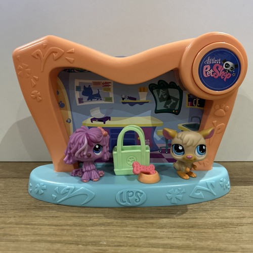 Littlest pet shop - shop, dioramas