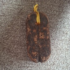 Vintage Old Floating Cork Key Ring Sailing Boat Float Buoyant Rope Kayak