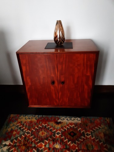 Rare mcm vintage teak door - vintage,