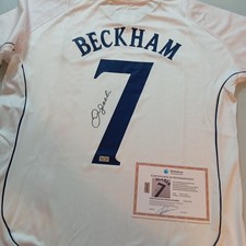 David Beckham Signed