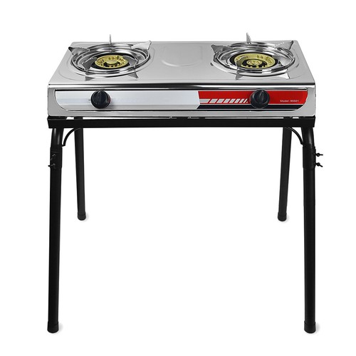 Double burner gas - double,