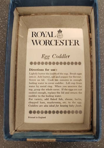 Royal worcester egg - worcester,