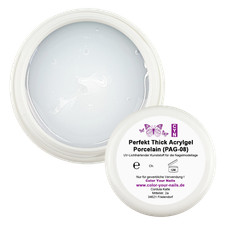Perfect Thick Acrylic Gel Porcelain PAG-08, MEGA THICK VISCOUS Acrylic Gel