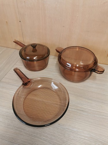 Visions amber glass cookware - amber,