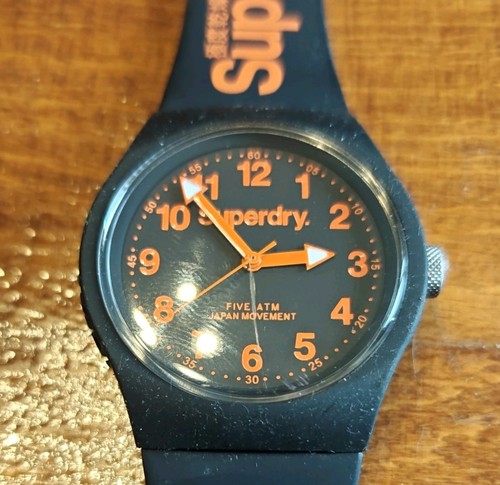 Superdry unisex watch black - -,