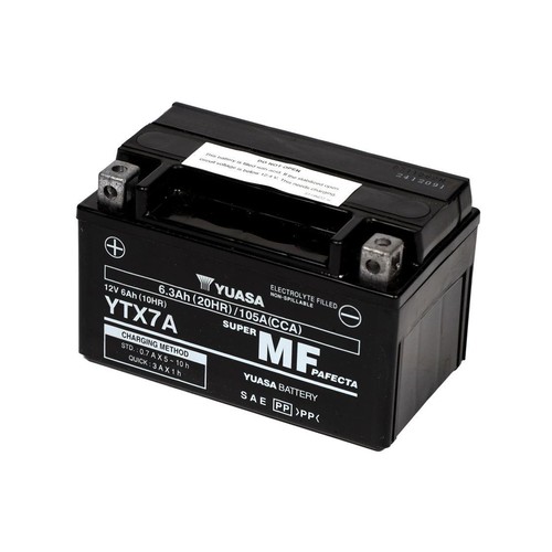 Yuasa battery ytx7a fit - ytx7a(wc),