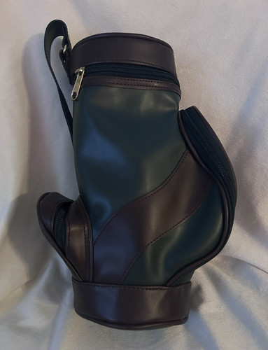 Mini handheld leather green - handheld,
