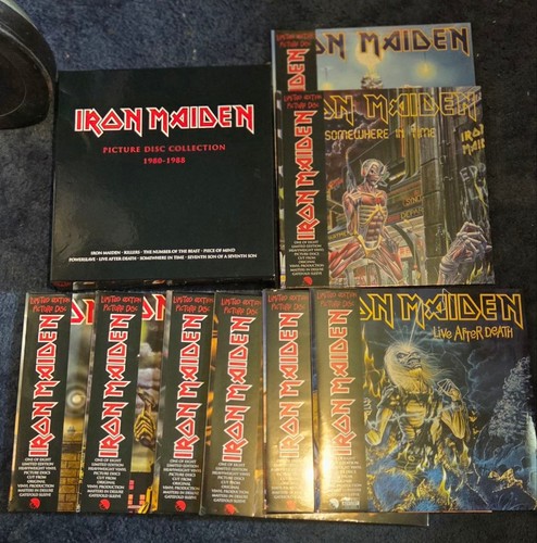 Iron maiden picture disc - iron,