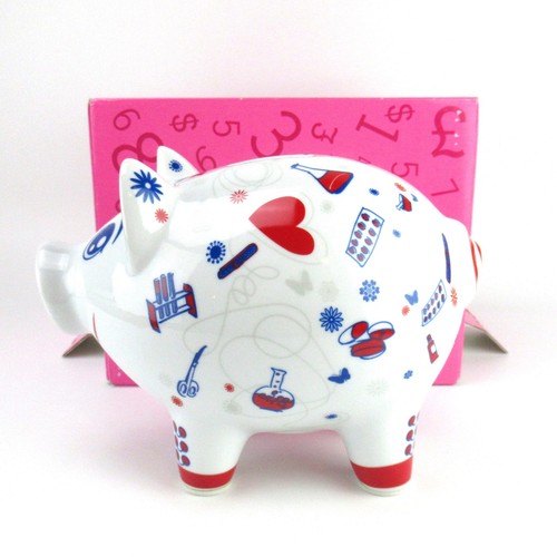 Ritzenhoff porcelain money box - porcelain,
