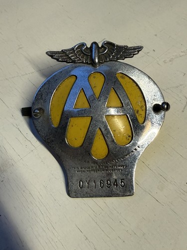 Vintage iconic badge with - vintage, aa