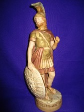 An Antique Royal Dux Figure of Roman Gladiator  A/F