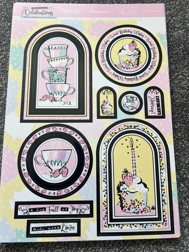 Joblot card making kit - card,