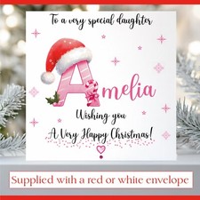 Personalised Christmas Card