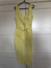 Lemon Occasion Dress