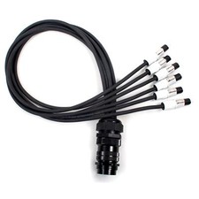 Socapex Spider - Neutrik Grey Powercon (20a) to 19 Pole Female Soca