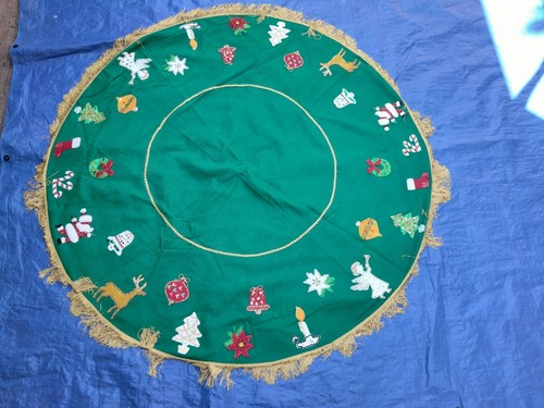 Homemade large vintage felt - vintage,