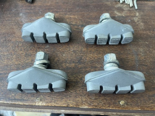 Grey old school bmx brake - old,