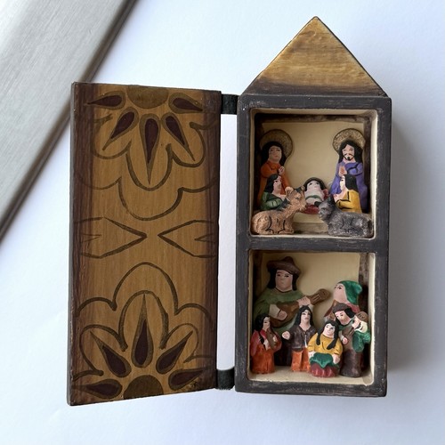 Christmas nativity retablo - nativity,
