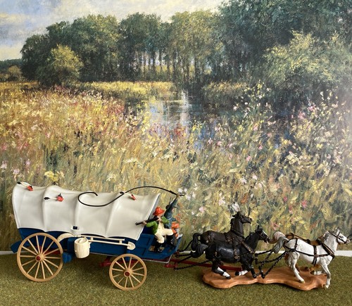 Britains wild west wagon - wild,