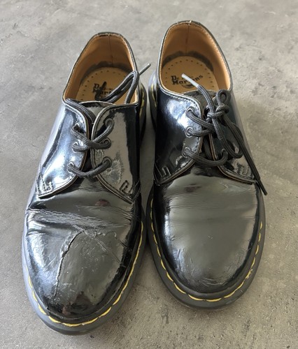 Martens doc black patent - dr.,