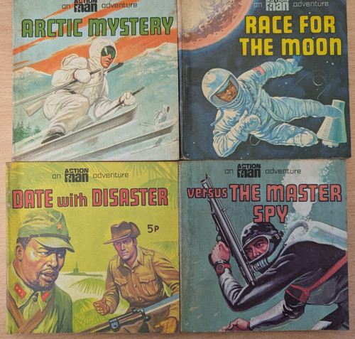 Vintage action man adventure - action,