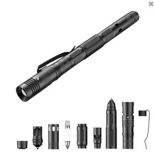 Multifunctional Ballpoint Pen With 100LM Flashlight Tactical Self-Defense Pen