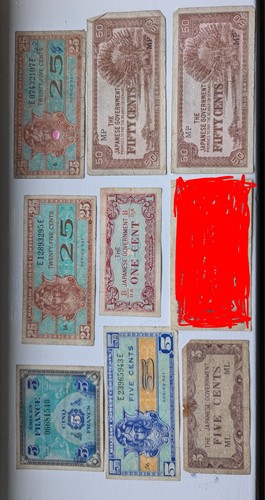 Old world currency - old,