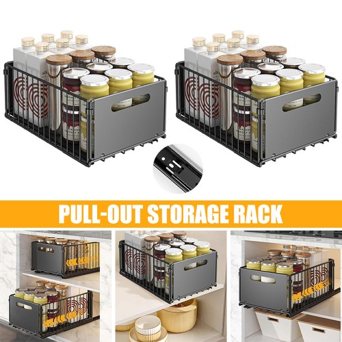 Expandable pull out cabinet - pull,