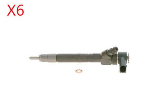 Bosch x6pcs fuel injector - fuel, for