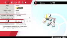 Shiny Zeraora Pokémon Sword