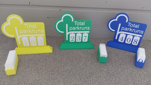 Parkrun counter display - parkrun,