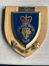 ROYAL BRITISH LEGION OFFICERS MESS OR VETERANS WALL PLAQUE