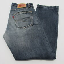 Levis 504 Mens Regular Fit straight leg Blue W 31/ L 28 Jeans REF (M18414)