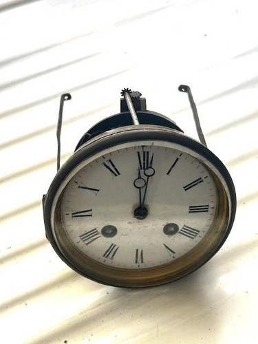 Antique french mantle clock - french,