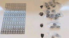 Wholesale Bargain joblot German Military SILVER PLATED BULLION BARS & Pin Badges