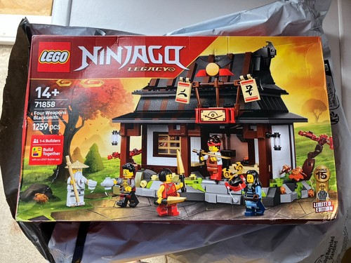 Lego ninjago four weapons - ninjago,