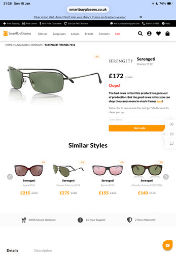 Sunglasses serengeti firenze - sunglasses,