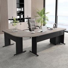 83-Inch L-Shaped Executive