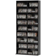HOMCOM CD/DVD Storage Unit