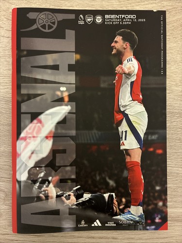 Arsenal brentford programme - arsenal,