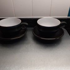 2 x Denby Jet Stripes Cups &