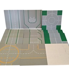 LEGO Road Baseplates Assorted Bundle for Construction Play