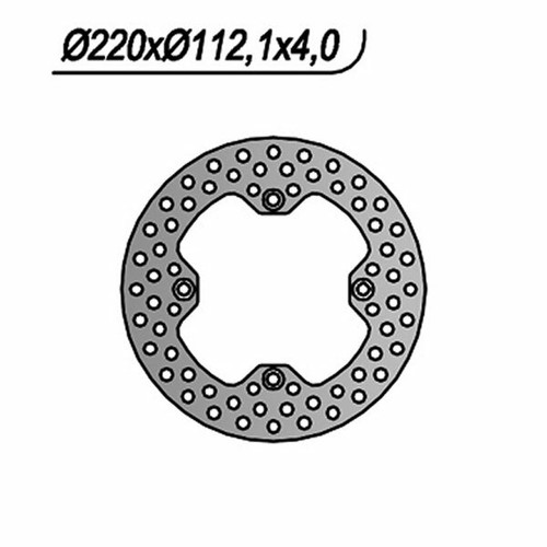 Rear brake disc 263 - ng,