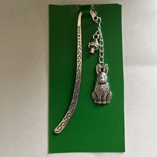 Rabbit Hare Bookmark metal