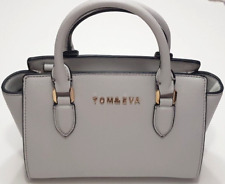Tom & Eva Gray Handbag / Shoulder Bag - Purchased From France Dustbag Grey Bag