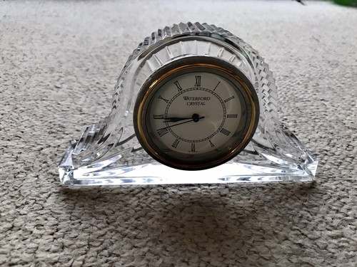 Waterford crystal clock - crystal,