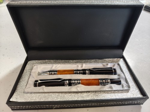 Arabic pen set with chrome - pen,