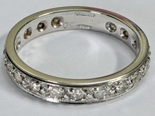 “9ct White Gold & Diamond